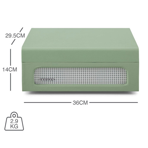 Crosley Voyager Record Player - Sage