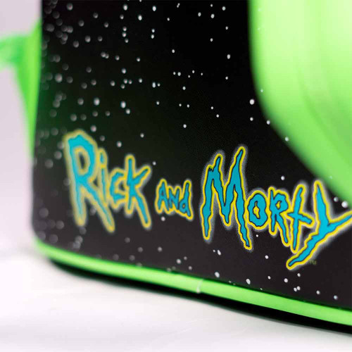 Rick and Morty Glow in the Dark Loungefly Mini Backpack