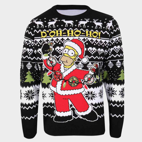 The Simpsons Christmas Jumper - Homer