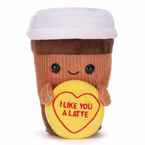 Love Hearts I Like You A Latte Plush
