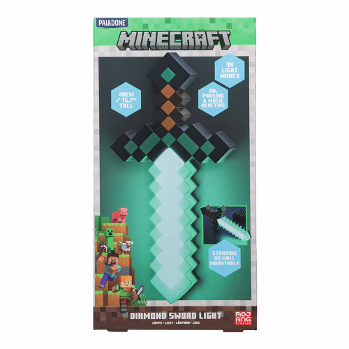EXCLUSIVE Minecraft Diamond Sword Light