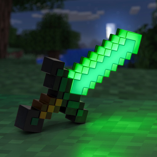 Minecraft Diamond Sword Light - Only at Menkind!