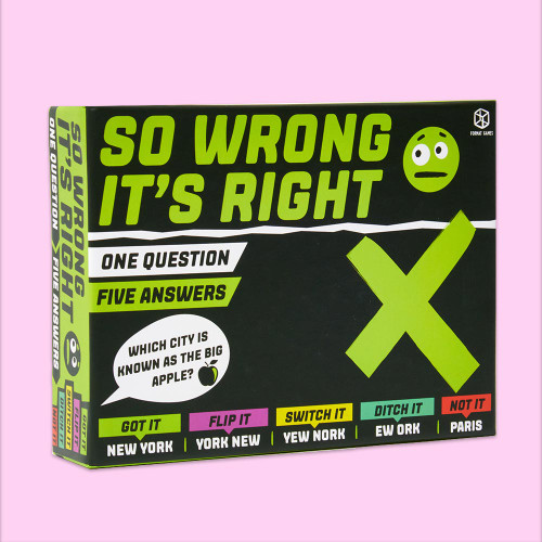 So Wrong It's Right Card Game So Wrong It's Right Card Game