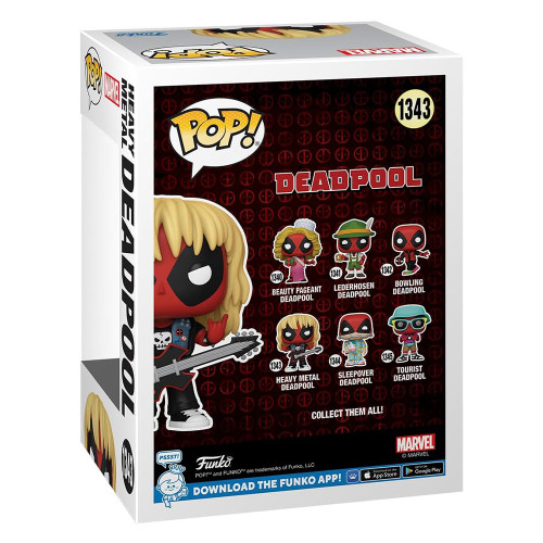 Marvel Deadpool Metal Band Funko Pop! Vinyl Figure