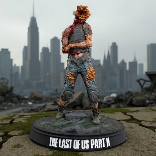 The Last of Us Part II Dark Horse 22 cm Armoured Clicker Vinyl Figure