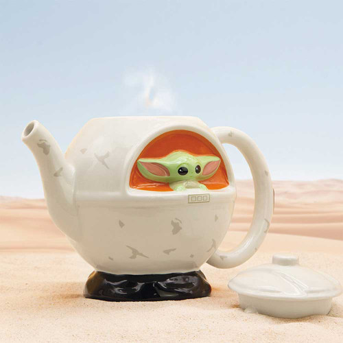 Star Wars The Mandalorian Grogu Ceramic Teapot