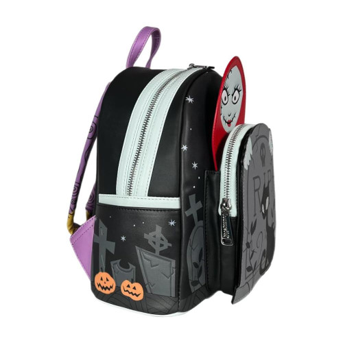 Disney The Nightmare Before Christmas Sally Cemetery Loungefly Mini Backpack