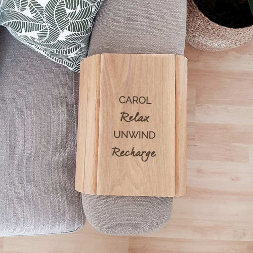Personalised Message Sofa Tray
