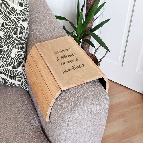 Personalised Message Sofa Tray