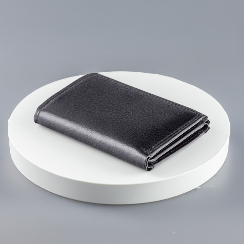 Visconti Compton RFID Trifold Wallet - Black