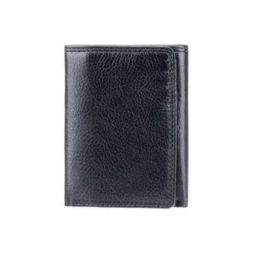 Visconti Compton RFID Trifold Wallet - Black