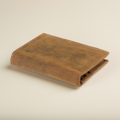 Visconti Arrow RFID Slim Card Wallet - Tan