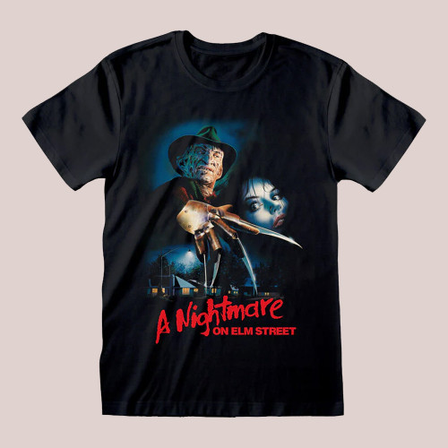 Nightmare On Elm Street: Poster T-Shirt