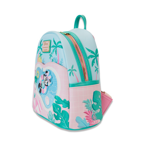 Disney Minnie Mouse Vacation Style Loungefly Mini Backpack