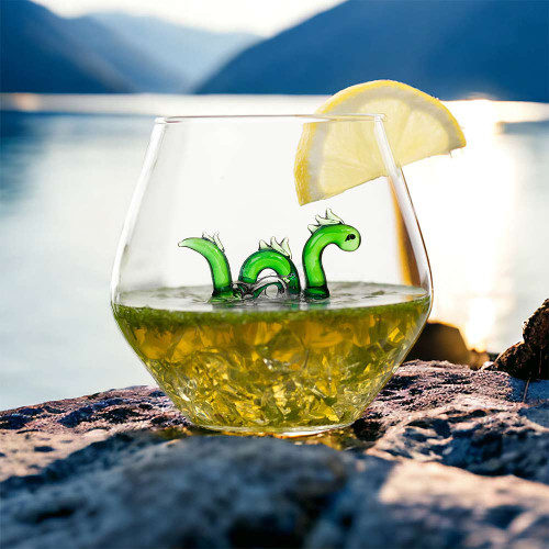 Loch Ness Monster In A Glass