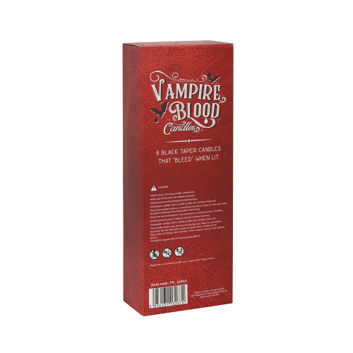 Vampire Blood Taper Candles - Box Of 8