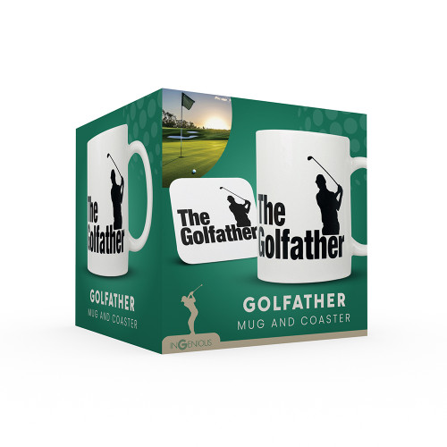 Golfather Mug and Coaster