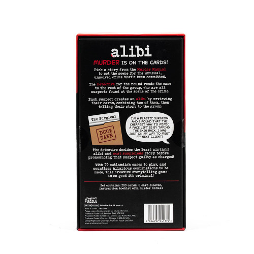 Alibi - Only at Menkind!