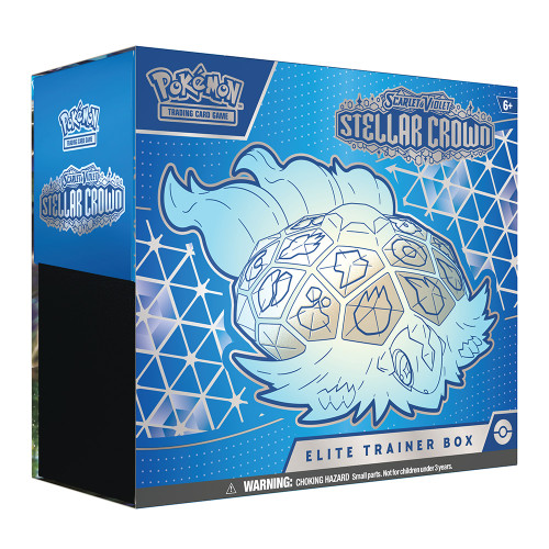 Pokemon Trading Card Game: Scarlet & Violet 7 Stellar Crown Elite Trainer Box