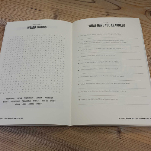 The Ultimate True Crime Puzzle Book