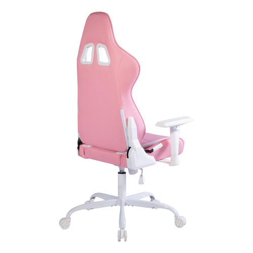 Deltaco Pink Line Leather Gaming Chair