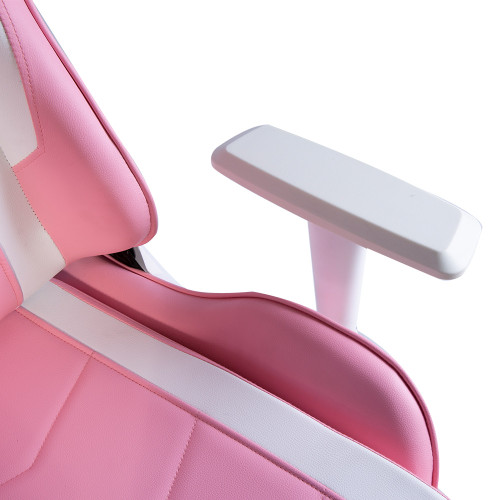 Deltaco Pink Line Leather Gaming Chair