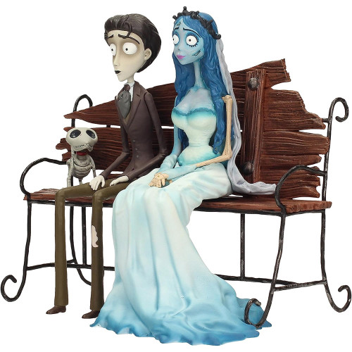 Corpse Bride Victor and Emily 25th Anniversary 1:10 Scale Figure Set
