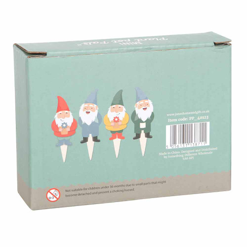 Gnome Plant Pot Pals Set of 4
