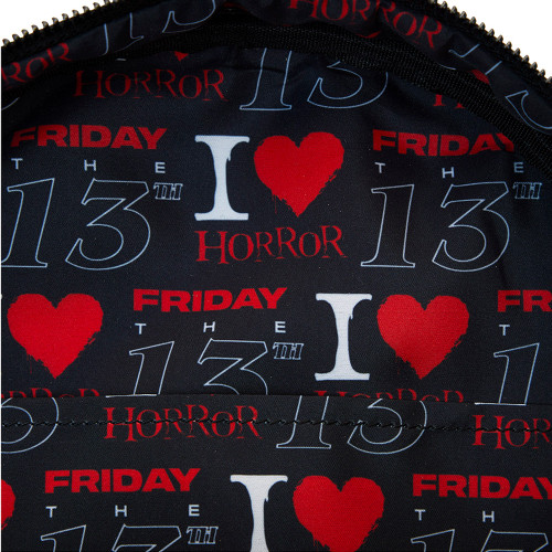 Friday the 13th "I Heart Horror" Loungefly Mini Backpack
