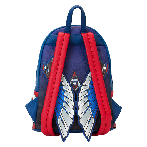 Marvel Captain America Brave New World Loungefly Mini Backpack