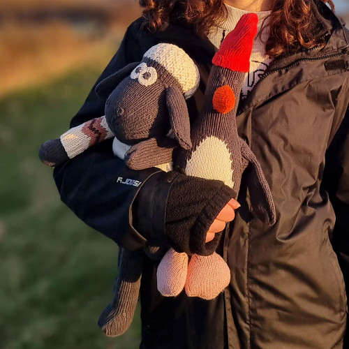Shaun the Sheep Knitted Shaun Plush