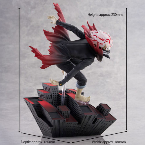 Dandadan Dressta PVC Transformed Okarun Statue