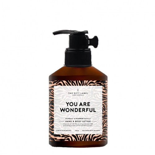 Hand and Body Lotion You Are Wonderful