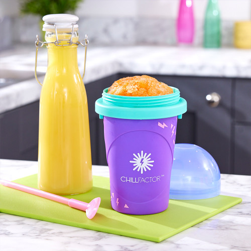 Chillfactor Slushy Maker Colour Shock Sunburst Yellow