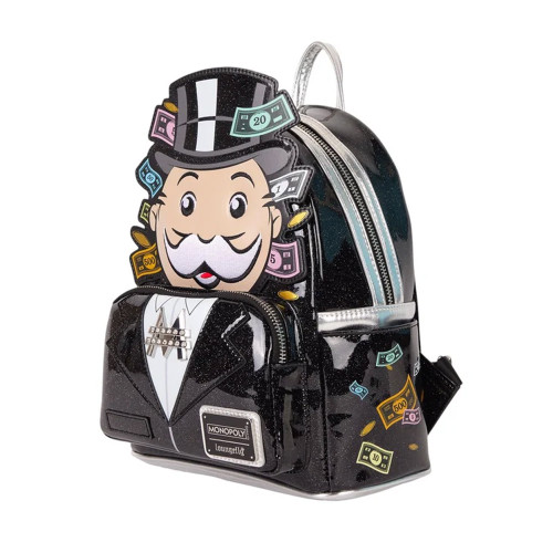 Hasbro Monopoly Pennybags Loungefly Mini Backpack