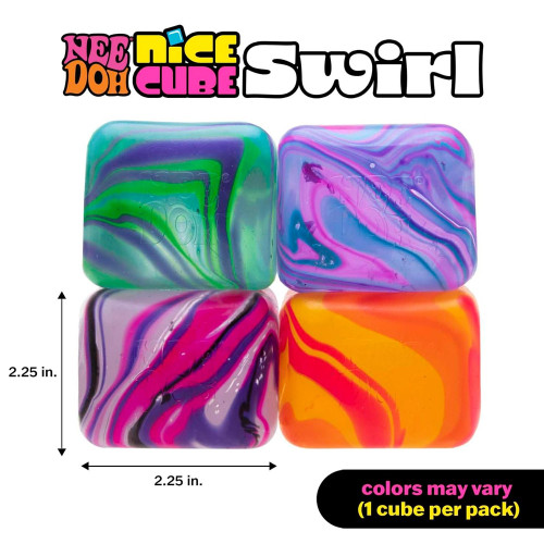 NeeDoh Nice Cube Swirl