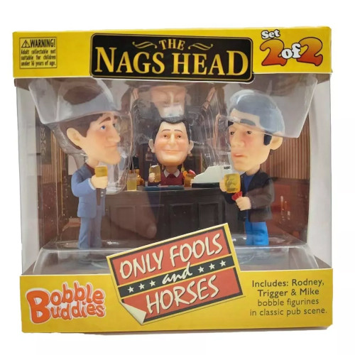 Only Fools and Horses Rodney, Trigger & Mike Bobbleheads