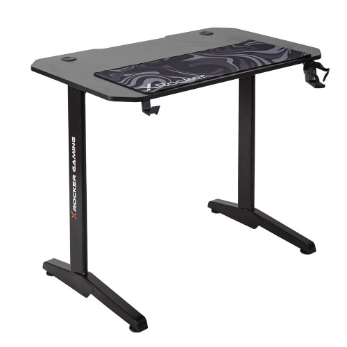 X Rocker Panther Carbon Fibre Black Gaming Desk
