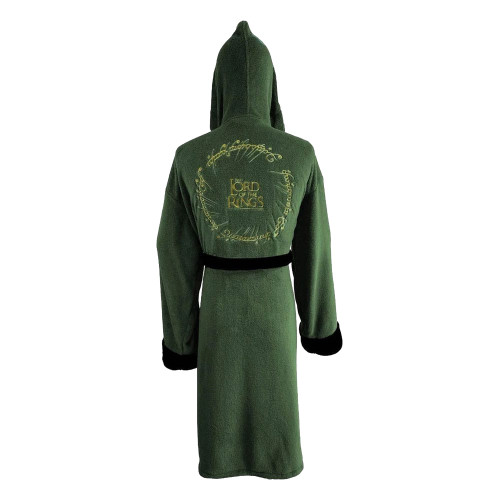 Lord of the Rings Elven Ring Hooded Mens Bathrobe
