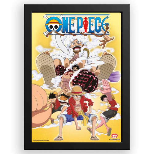 One Piece LED Framed Print