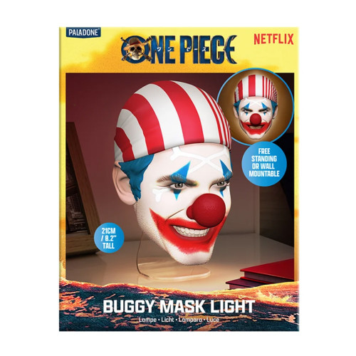 One Piece Buggy Mask Light