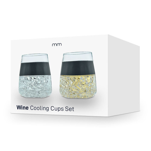Wine Cooling Cups Set of 2