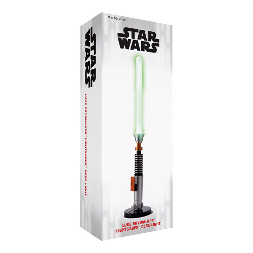 Star Wars Luke Skywalker Green Lightsaber Desk Lamp