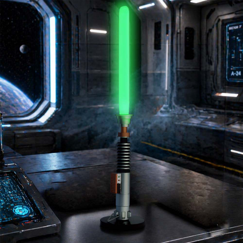 Star Wars Luke Skywalker Green Lightsaber Desk Lamp