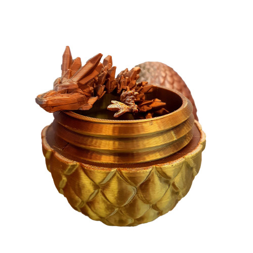 3D Printed Dragon Egg