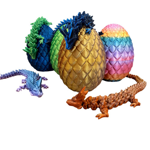3D Printed Dragon Egg