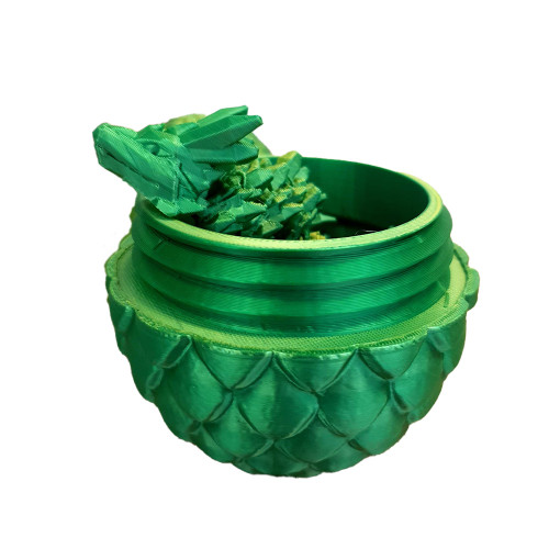 3D Printed Dragon Egg