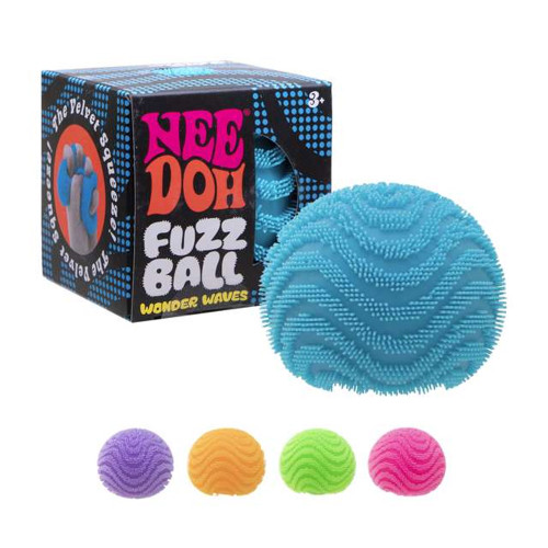 NeeDoh Fuzz Ball Wonder Waves Stress Ball