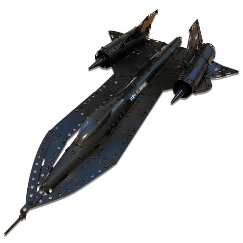 Blackbird Mach 3 Spy Plane Metal Set