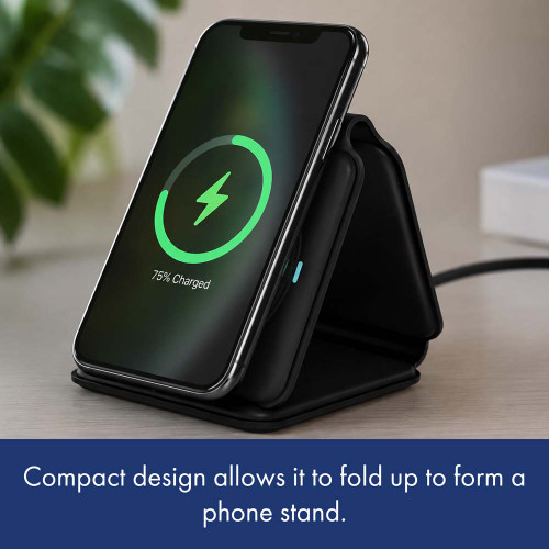 Ingenious Wireless Folding Travel Charger